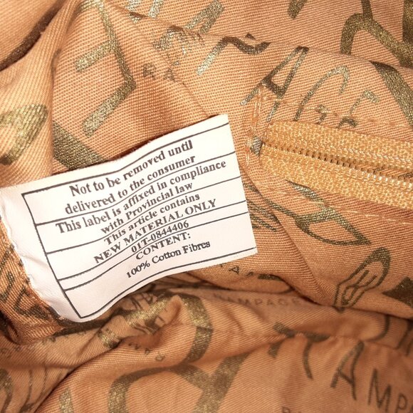 NWOT Rampage Extra Elongated Barrel Handbag Interior and Exterior Compartments - Picture 10 of 10